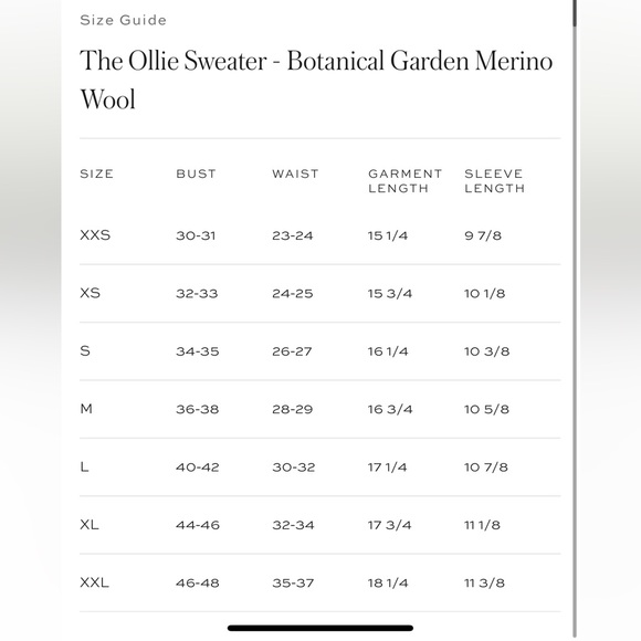 Hill House NWT The Ollie Sweater in Botanical Garden Merino Wool - Picture 7 of 16